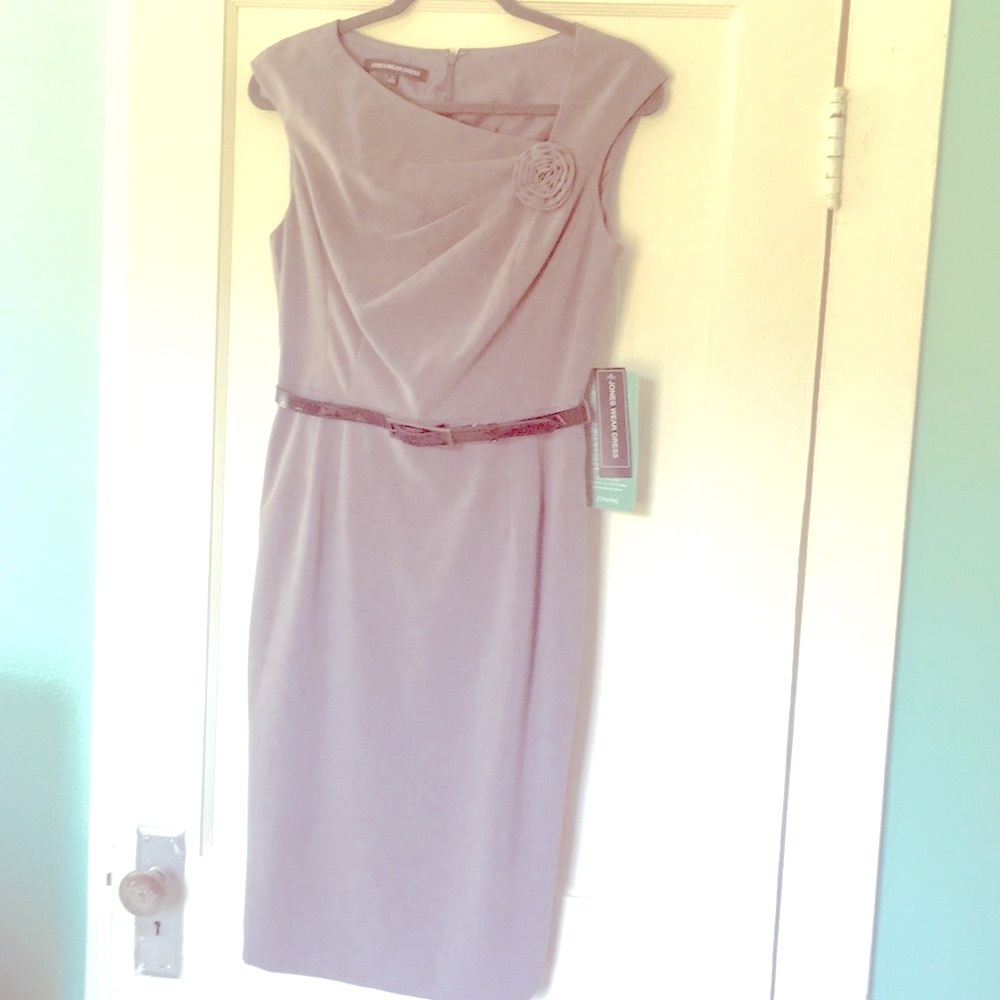 NWT Grey Pencil Jones Wear Dress